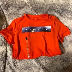 NWT youth UA shirt